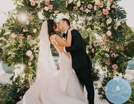 Exclusive: 'Blogilates' Personality Cassey Ho Shares Her “Enchanted Oasis” Palm Springs Wedding Album