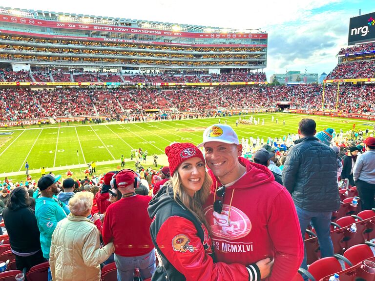 First 49ers game together & Brock Purdy's first game as quarterback!