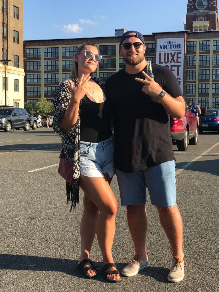 Went to our first concert together.
