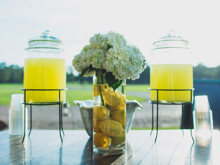 Big Batch Cocktails for a Wedding