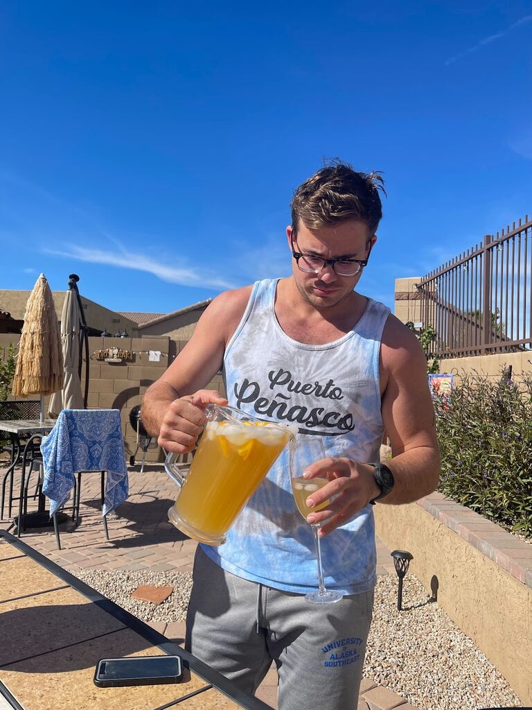 While Sean may never be able to live down making the weakest mimosas known to man...