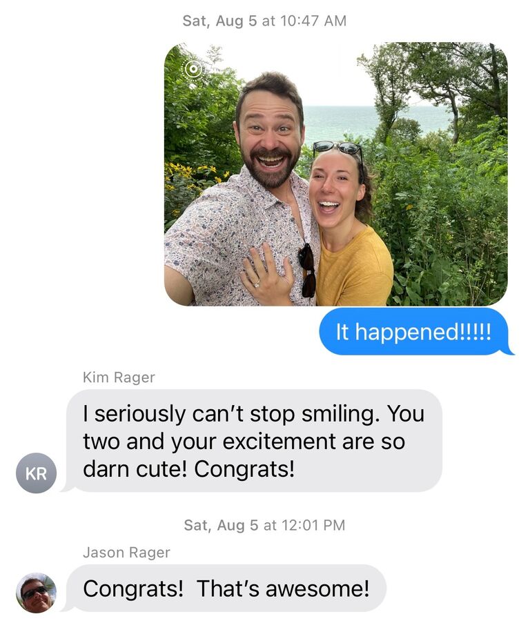 ENGAGEMENT DAY!