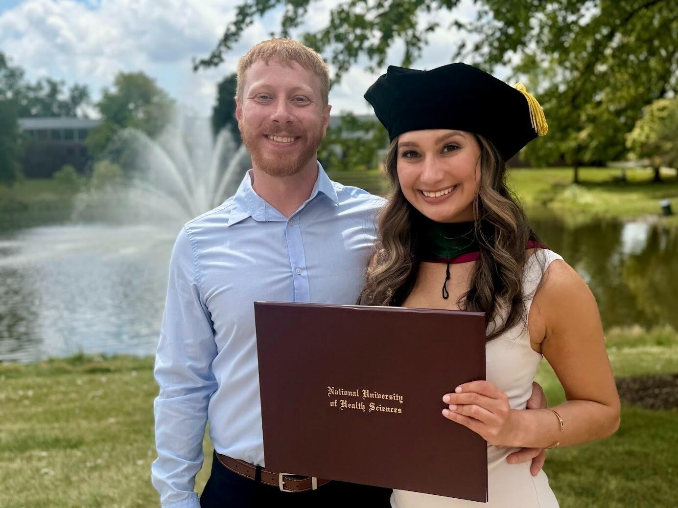 Andrea's graduation