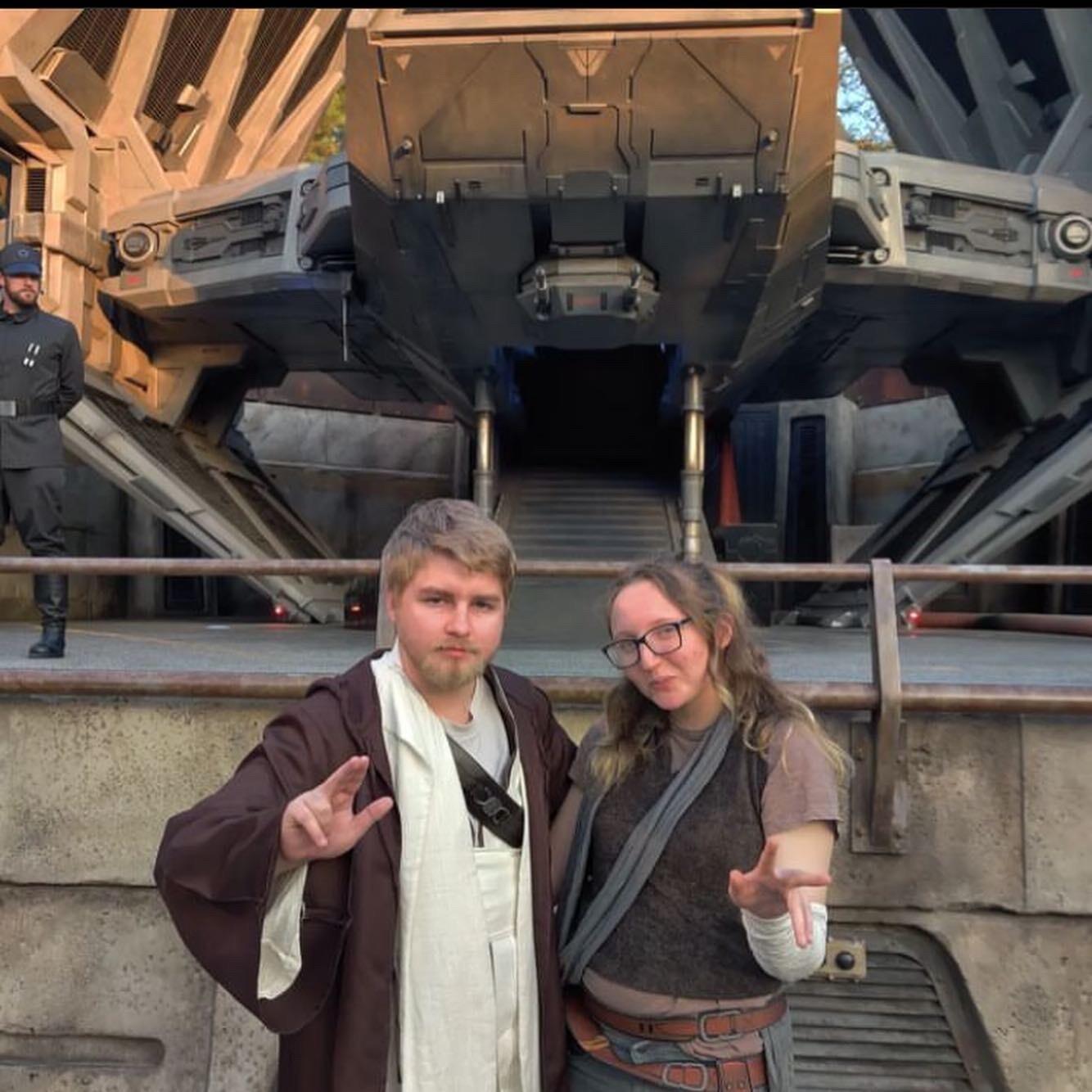 The force is strong with these two.
