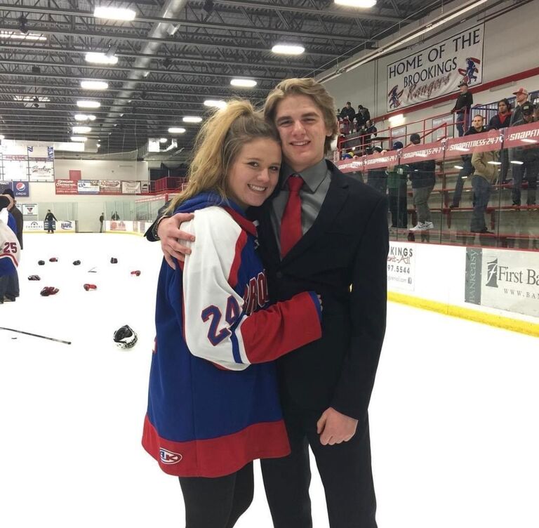 State hockey, the first three years of our relationship were spent here
