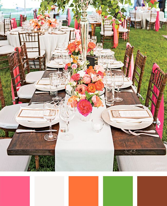 13 Summer Wedding Color Palettes We Can't Stop Thinking About - PartySlate