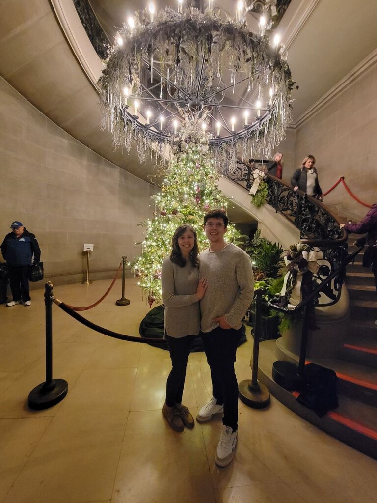 Our date to the Biltmore Estate when we officially began dating