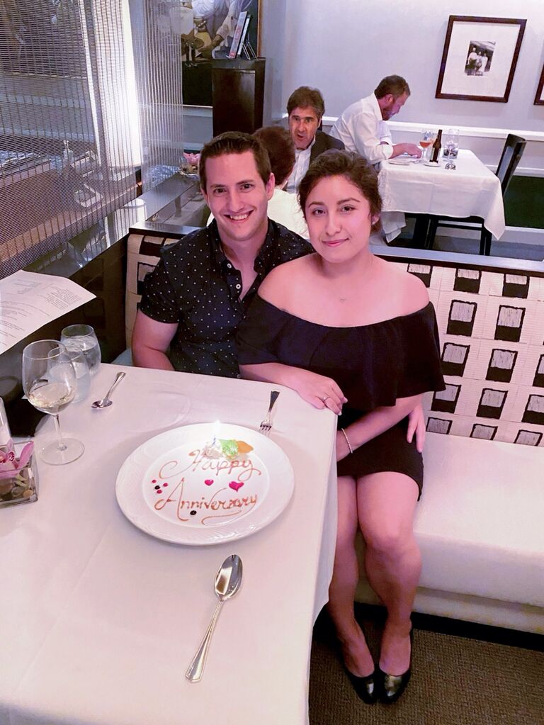 2 Year Dating Anniversary. 
***
Segundo año de aniversario.