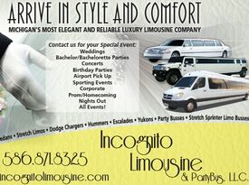 Incognito Limousine and Party Bus - Party Bus - Roseville, MI - Hero Gallery 3