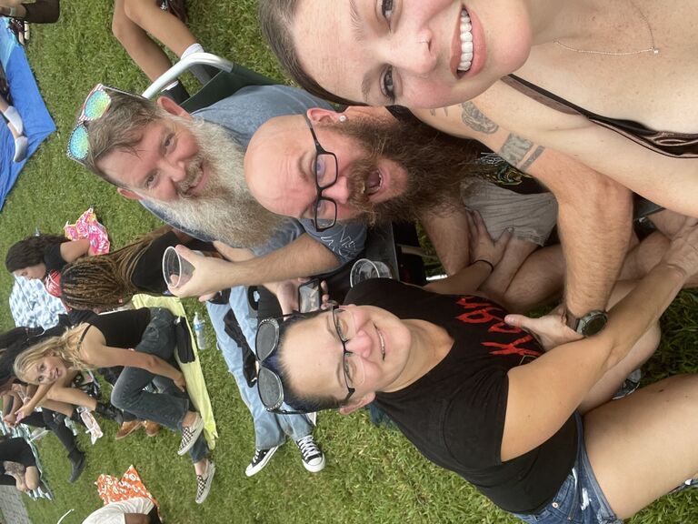 Korn and Spiritbox with Alex and Shelley.