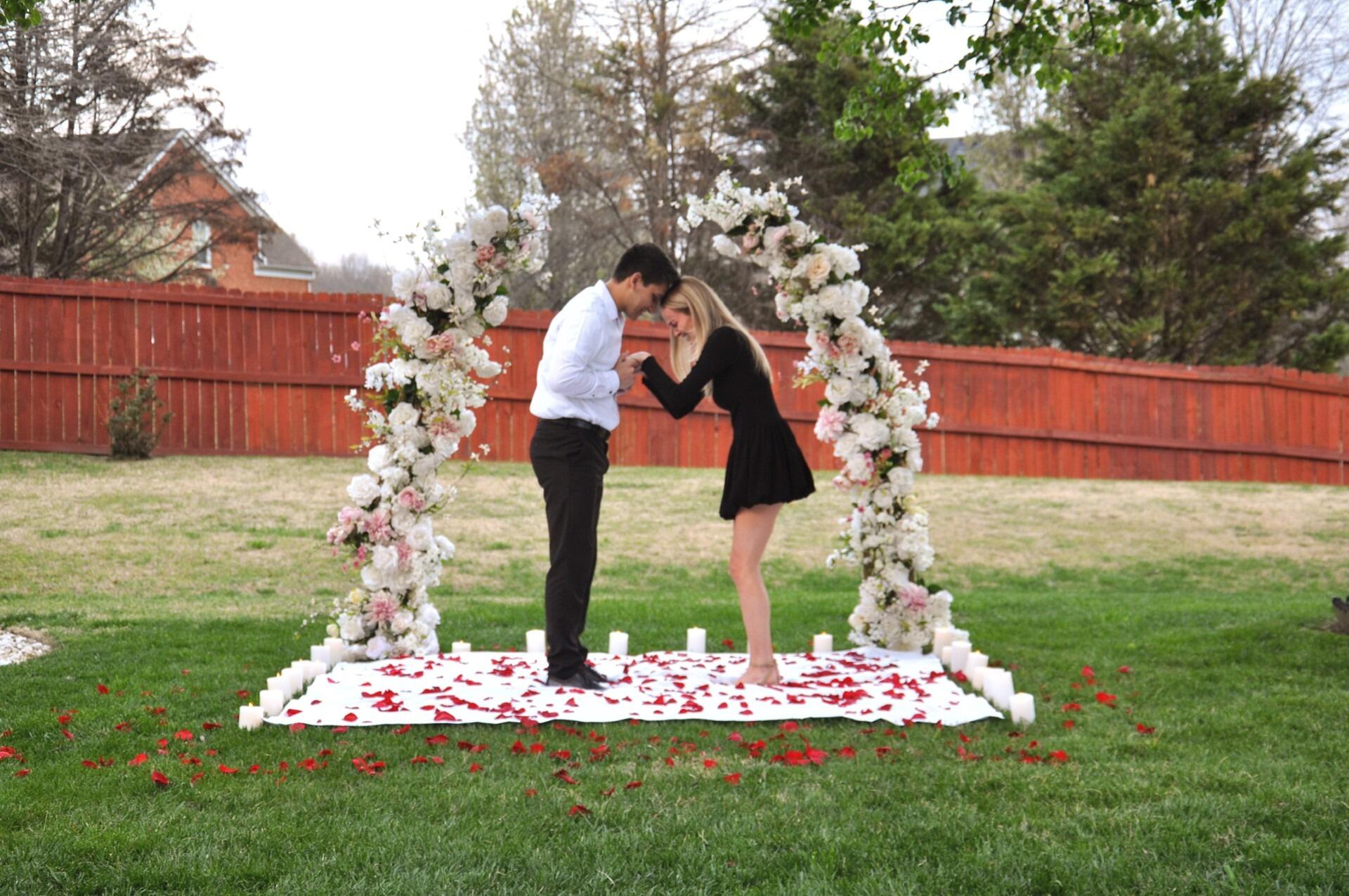 The day she said YES!