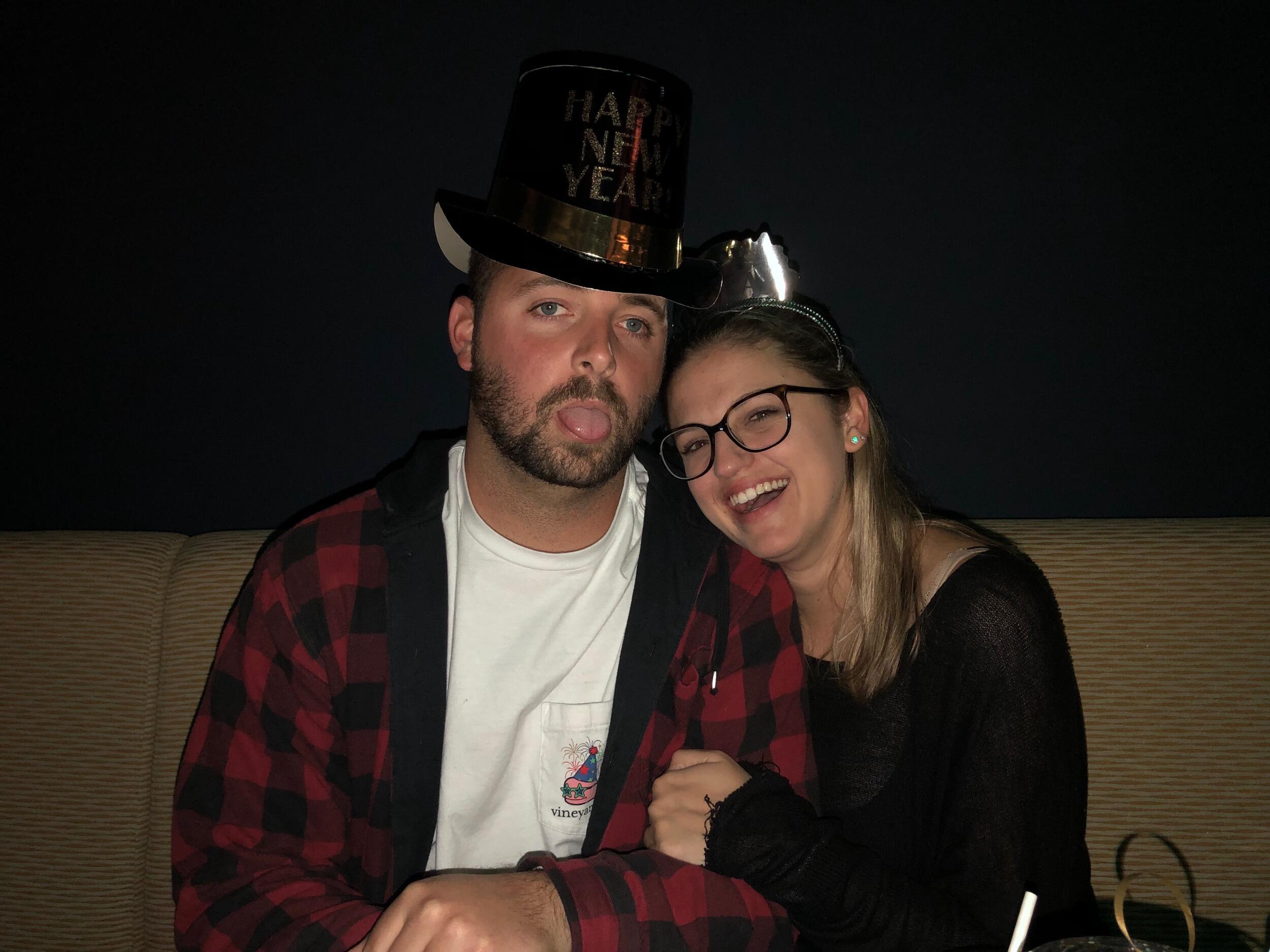 New Years Eve - Daniel loves smiling :) 