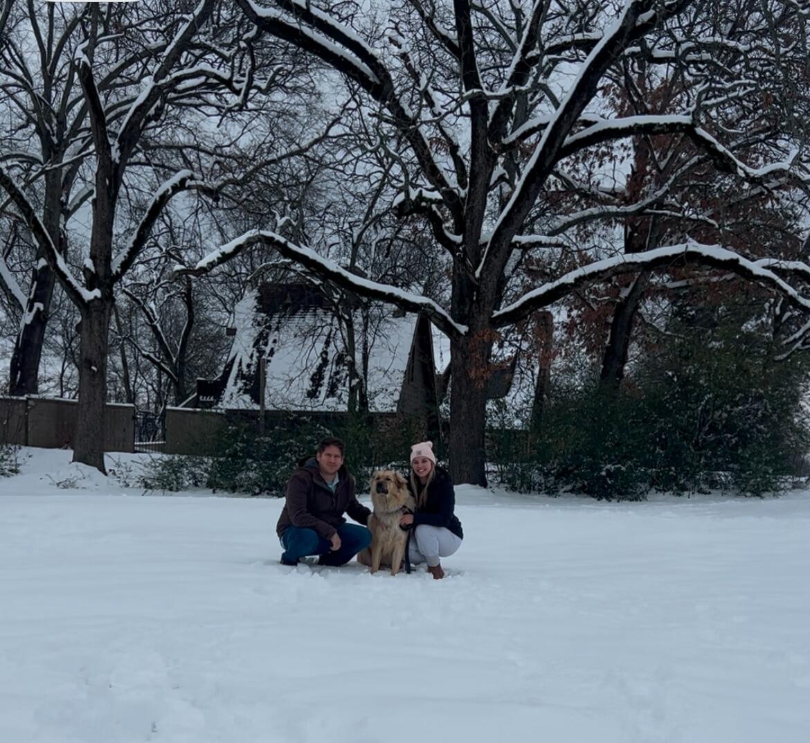 Apollo's first snow