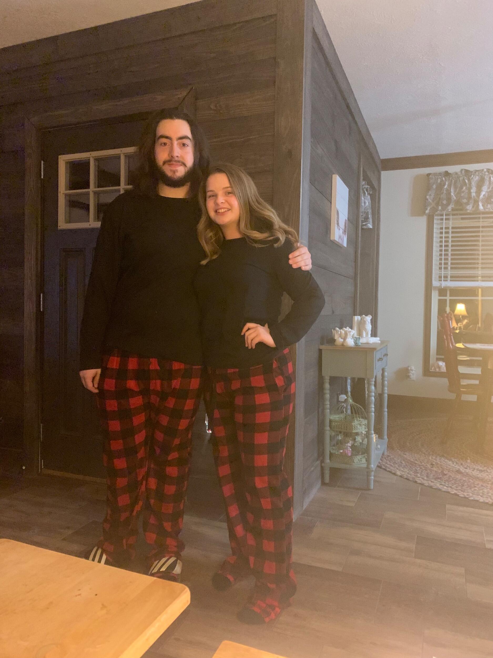 B and Emma’s first Christmas together