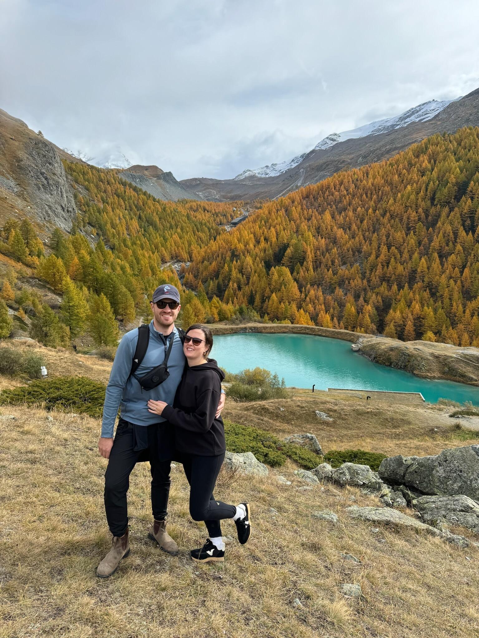Following our engagement, we celebrated by traveling through Scotland, Ireland, and Switzerland ✈️
