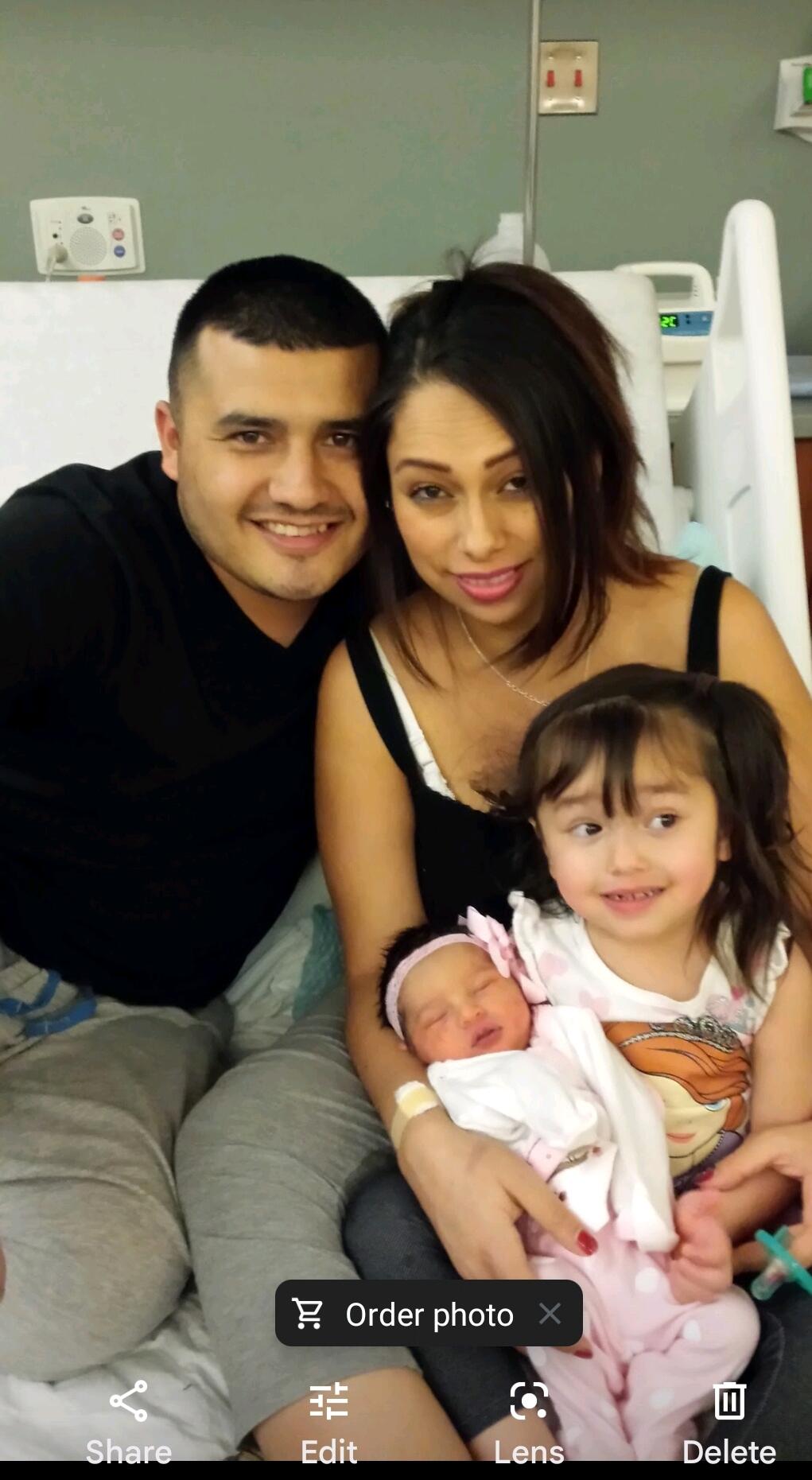 Our  Valentine baby
