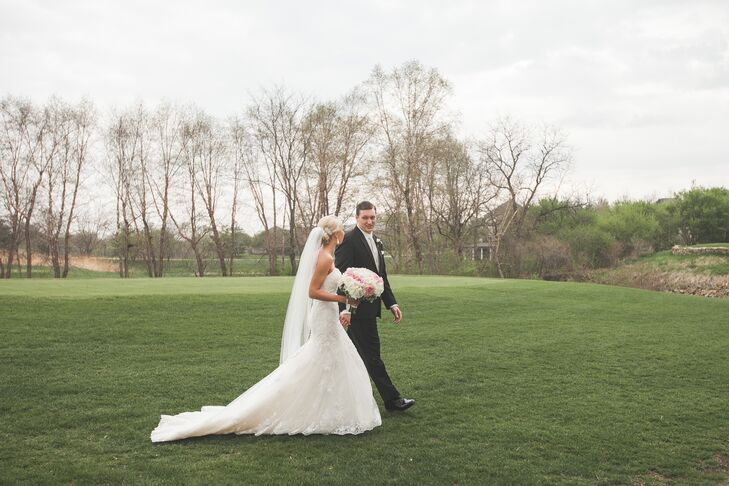 Wedding Portrait At Glen Oaks Country Club