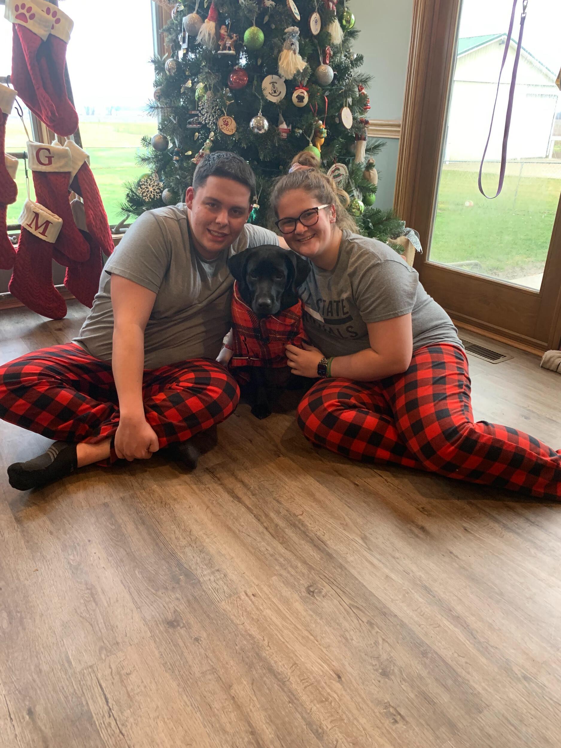 First Christmas living together AND with Tilly