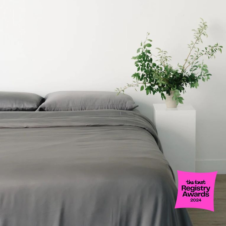 Grey bedsheets for couples