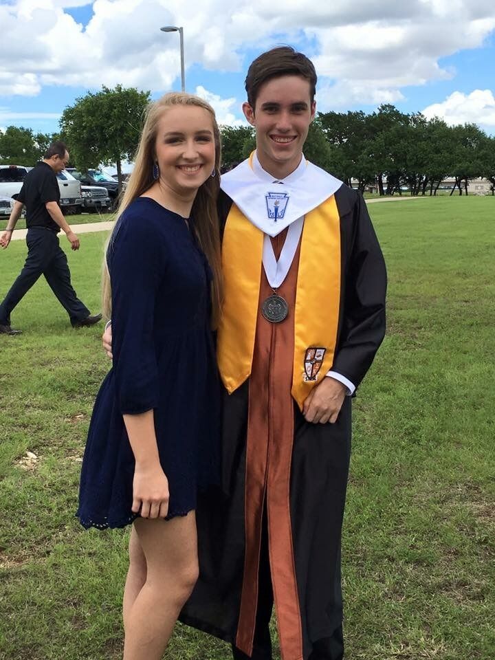Josh graduated high school and long distance officially began