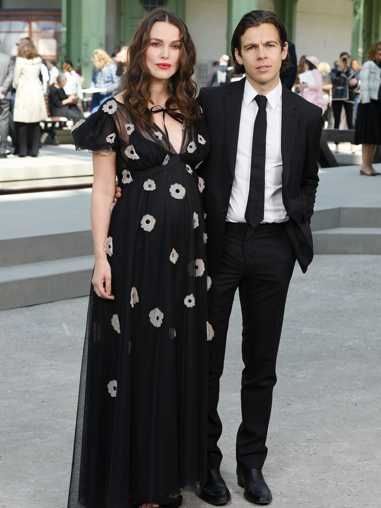 James Righton and Keira Knightley posing together