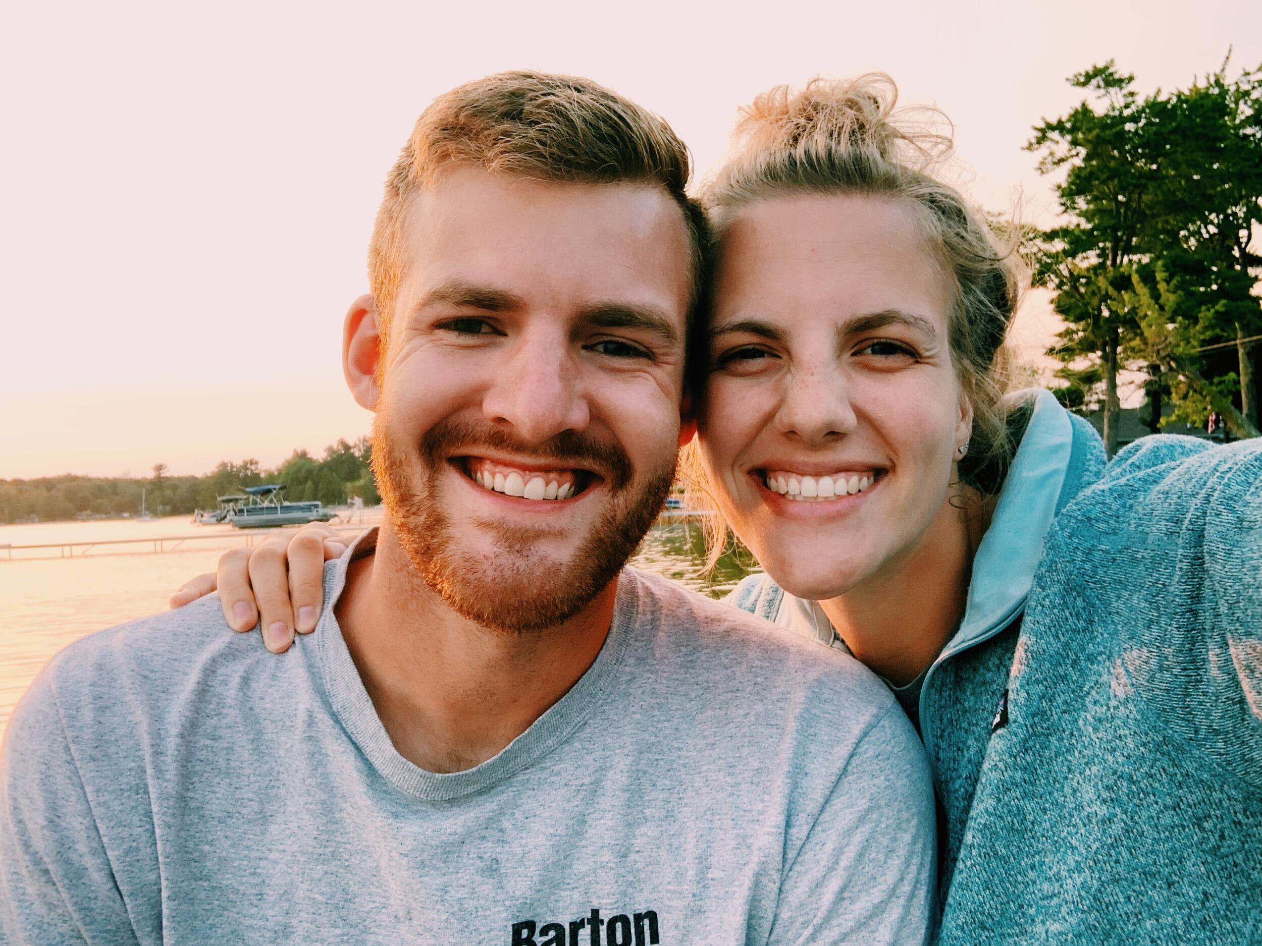 Mariah started her final year of grad school in Chicago (finally having in-person classes) and Clay continues working at Dykgraaf Excavating in Holland. 