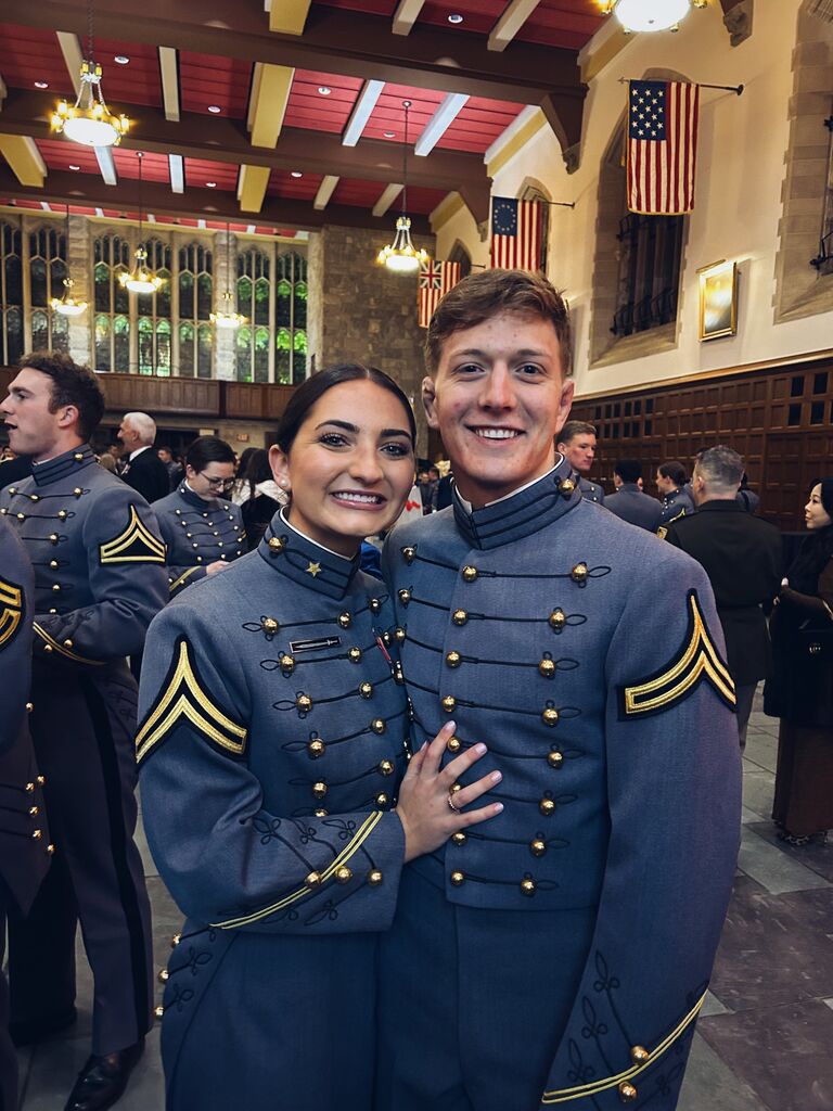 And this year, Katie and Mark were officially a couple-  no wing women needed!