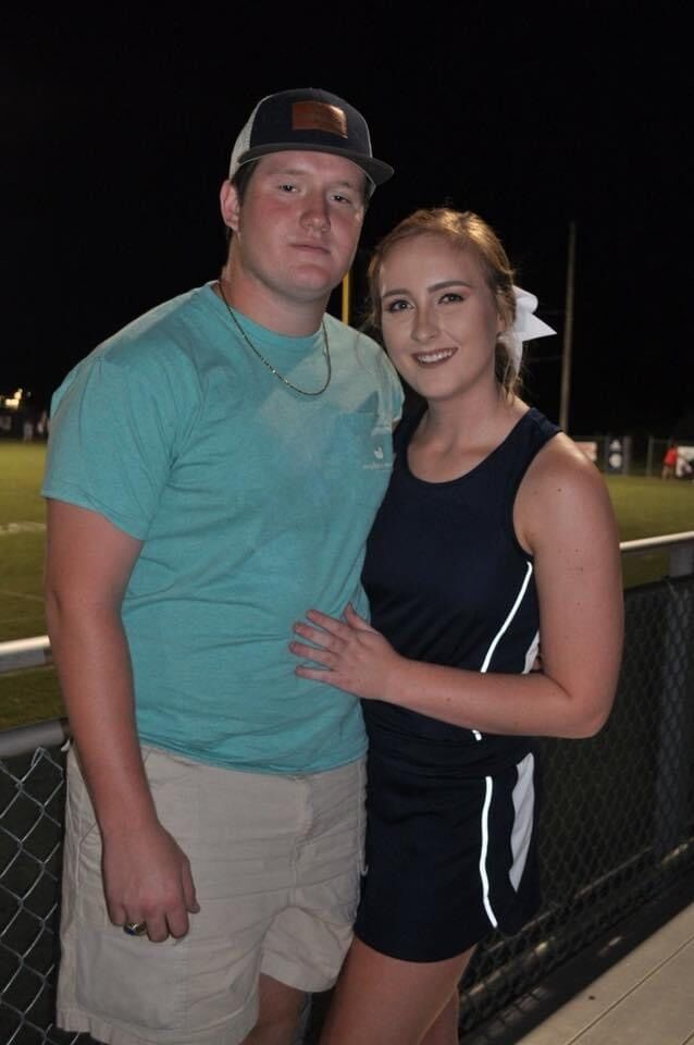 JD finally got to watch me cheer