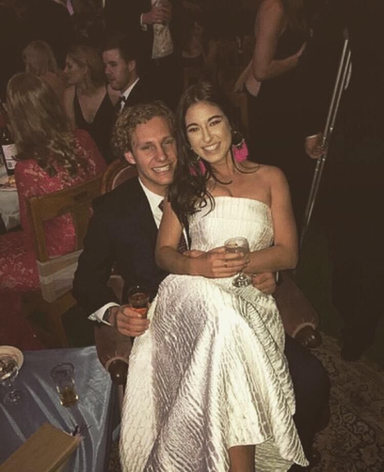 Our first photo together!