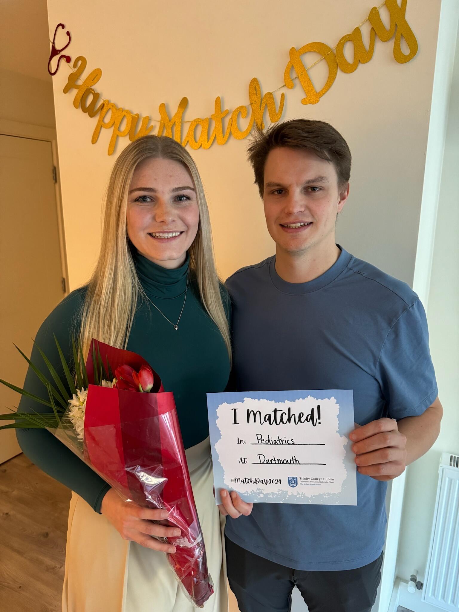 While together in Dublin we learned that Mieke had matched to Paediatrics at Dartmouth College in New Hampshire. She made the move to Lebanon, NH that same June.