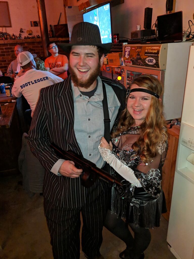 Roaring 20s themed Halloween Party