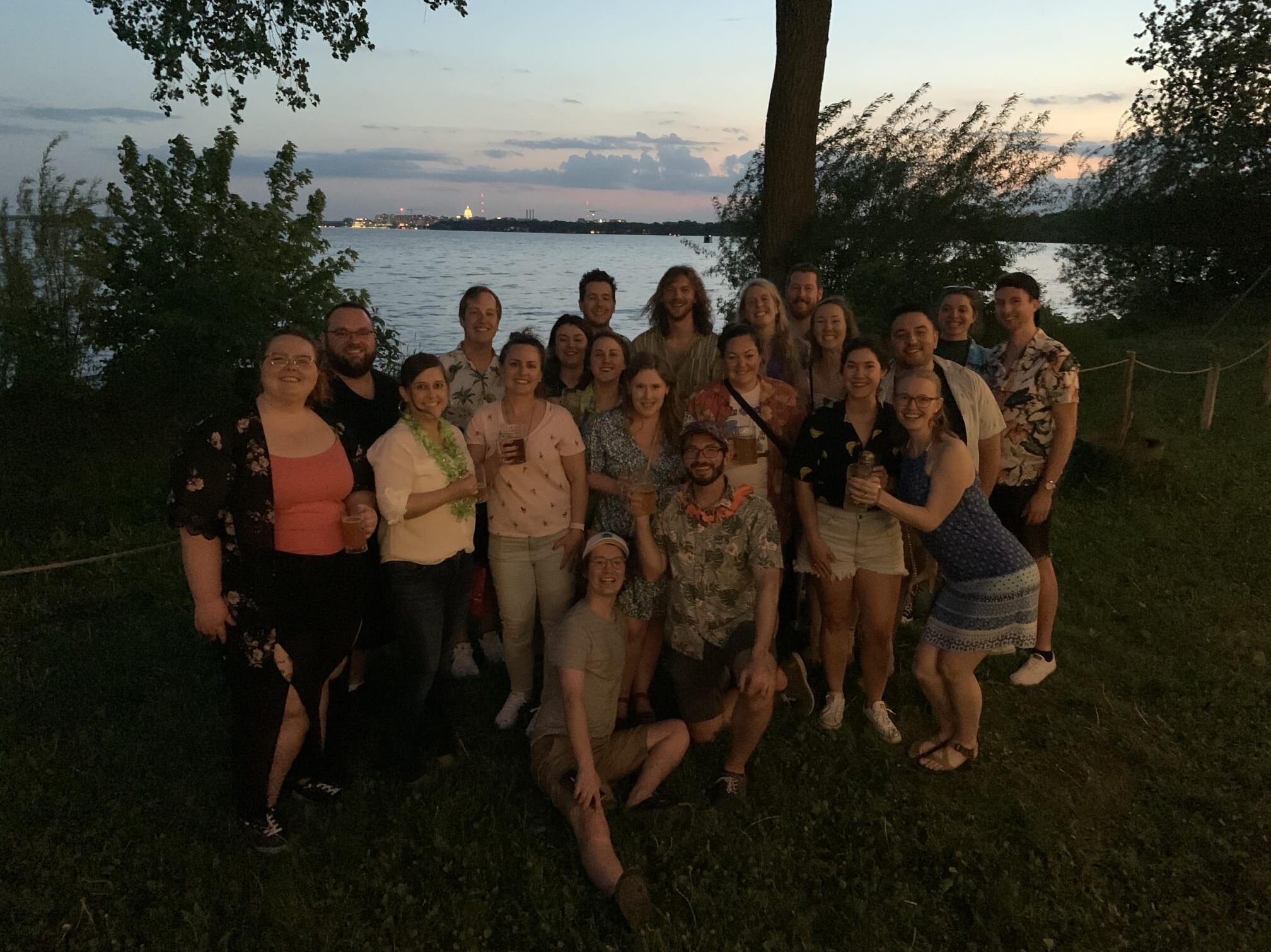 Fun day and night bopping around Madison on a party bus to celebrate a friend's birthday!