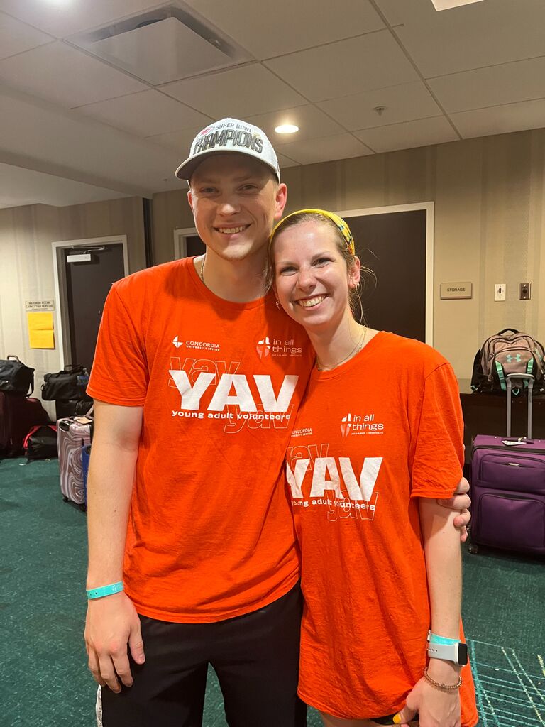 Met at the 2022 LCMS Youth Gathering!