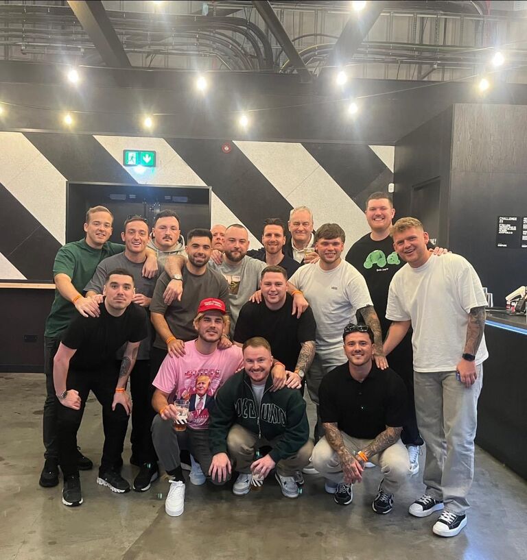 Connor’s stag do in Liverpool with the best bunch of guys!