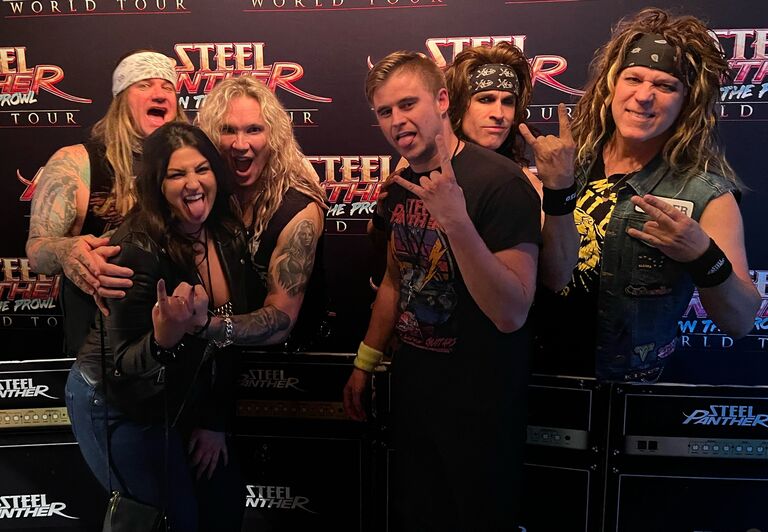 First VIP show - Steel Panther