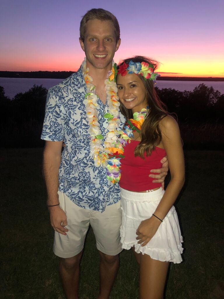 Our first date party together.