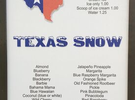 Texas Snow Shaved Ice - Food Truck - Joshua, TX - Hero Gallery 1