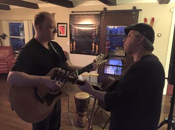 Peter Lawlor with Neal Zweig on lead guitar - Acoustic Duo - Exeter, NH - Hero Main
