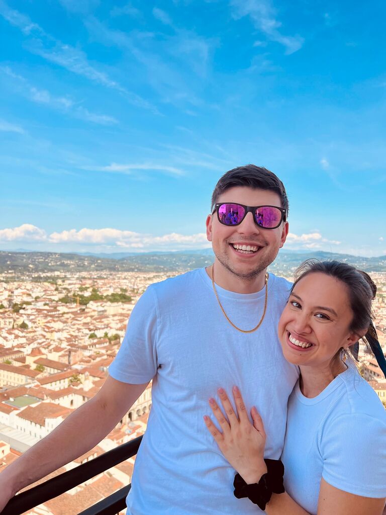 Top of the Duomo in Florence