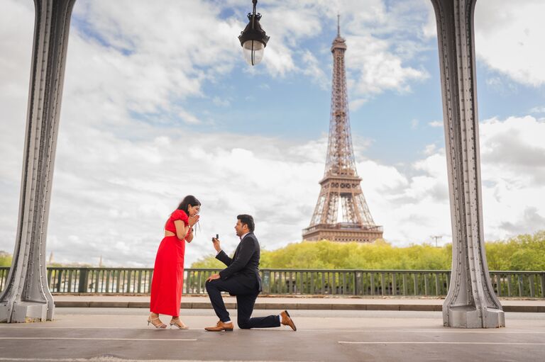 The Eiffel Photoshoot proposal