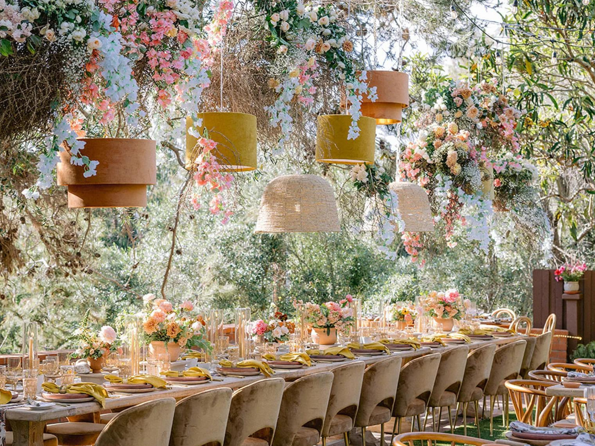 Hanging Floral Installation