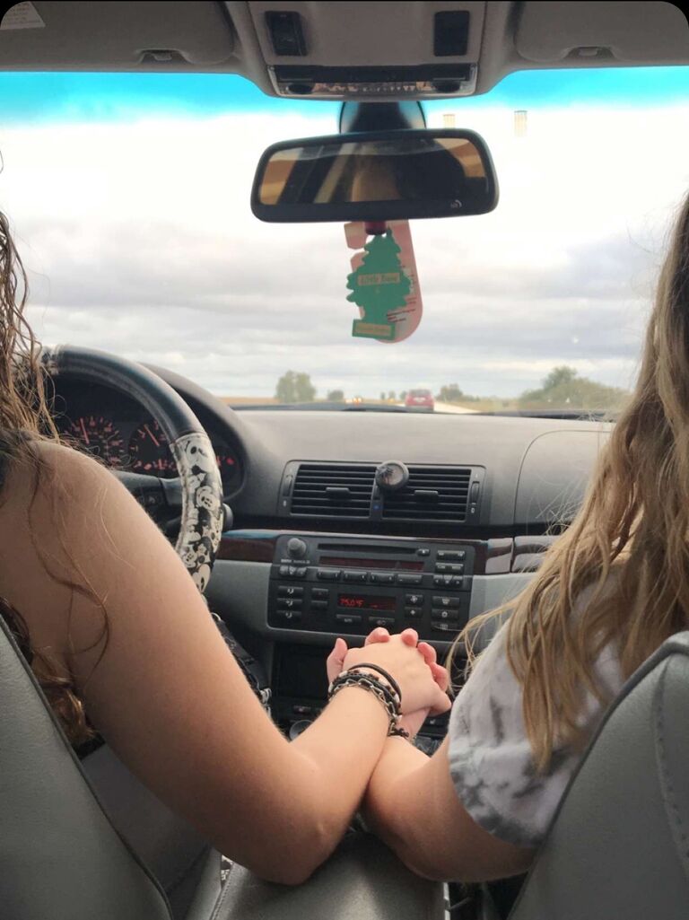One of MANY drives taken between Davenport and Edwardsville during our 4 years of long distance