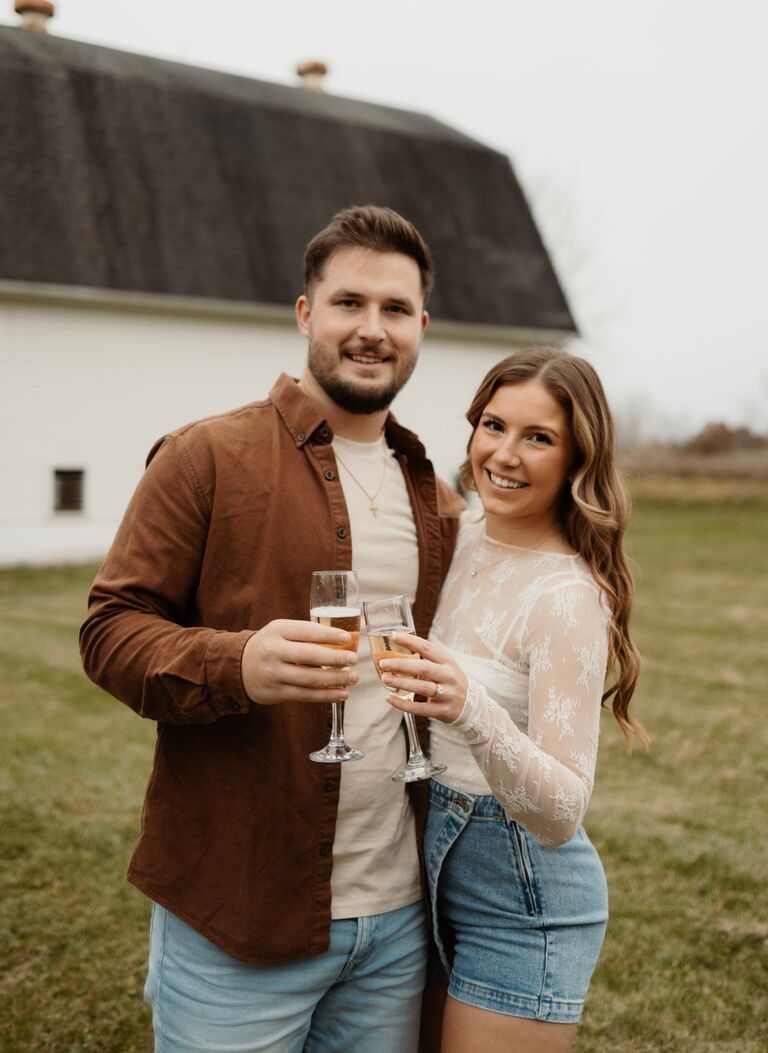 Fall Engagement Photos