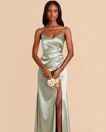 birdy grey gwennie dress Dusty Rose Bridesmaid Dress Chiffon Size Small