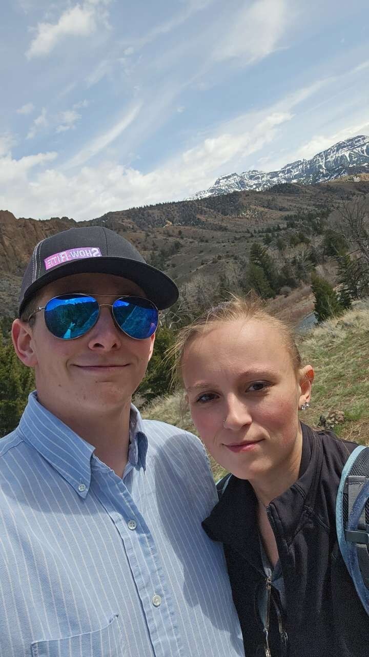 We spent the day hiking.