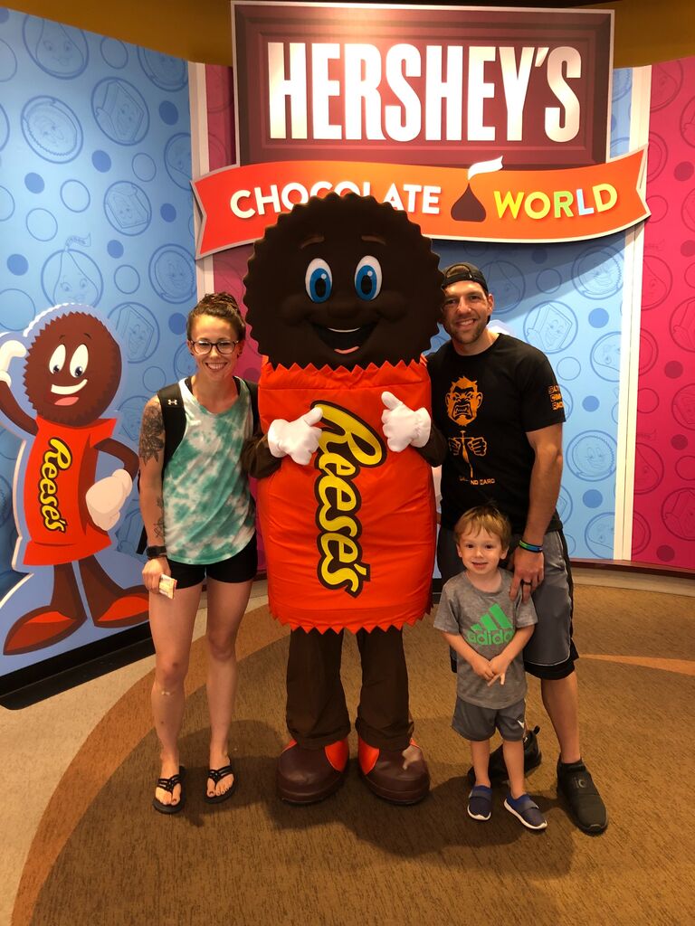 First family vacation to Hershey Park!