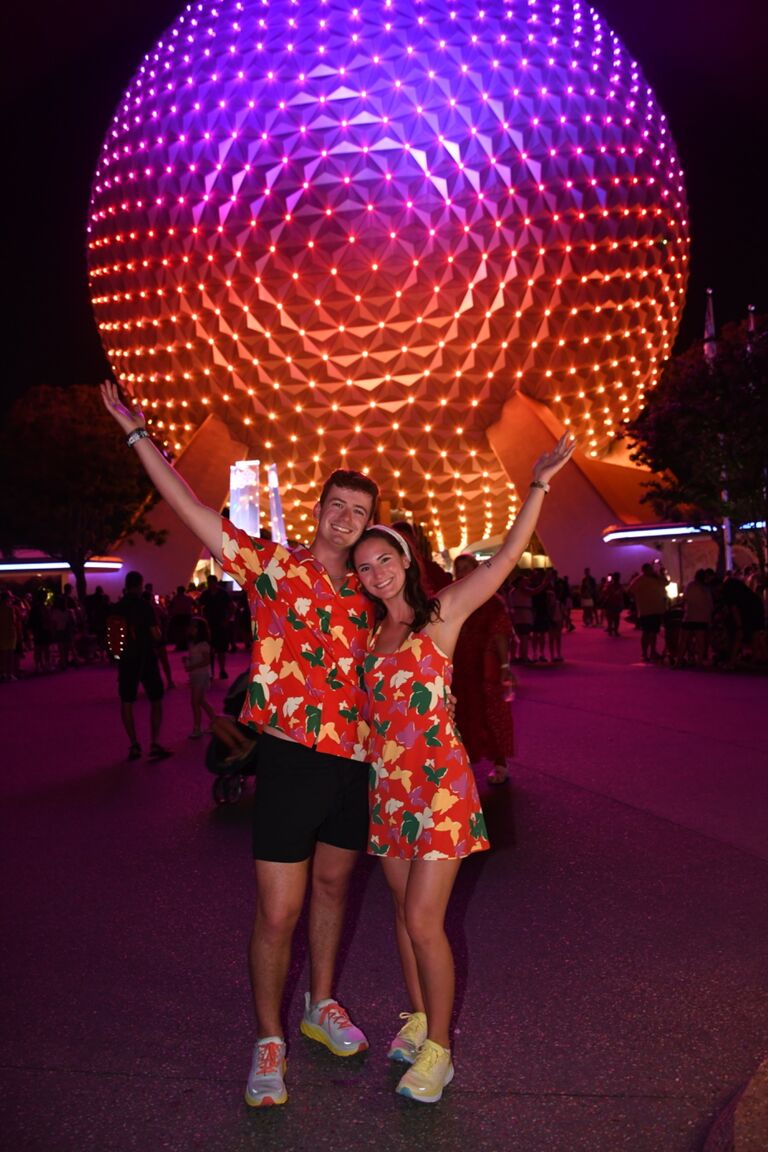 Our second big trip together! I planned a Disney trip for the two of us after a summer of doing long distance because of our internships. I grew up going to Disney World every couple years, but this was the first time I got to plan and manage a whole trip. This was also the first time the two of us had travelled just the two of us, which made it extra special. We had a blast, this trip will forever be a special memory.

(Annnnddd, little did we know that almost a year later we’d both be signing accounting jobs with Disney….)