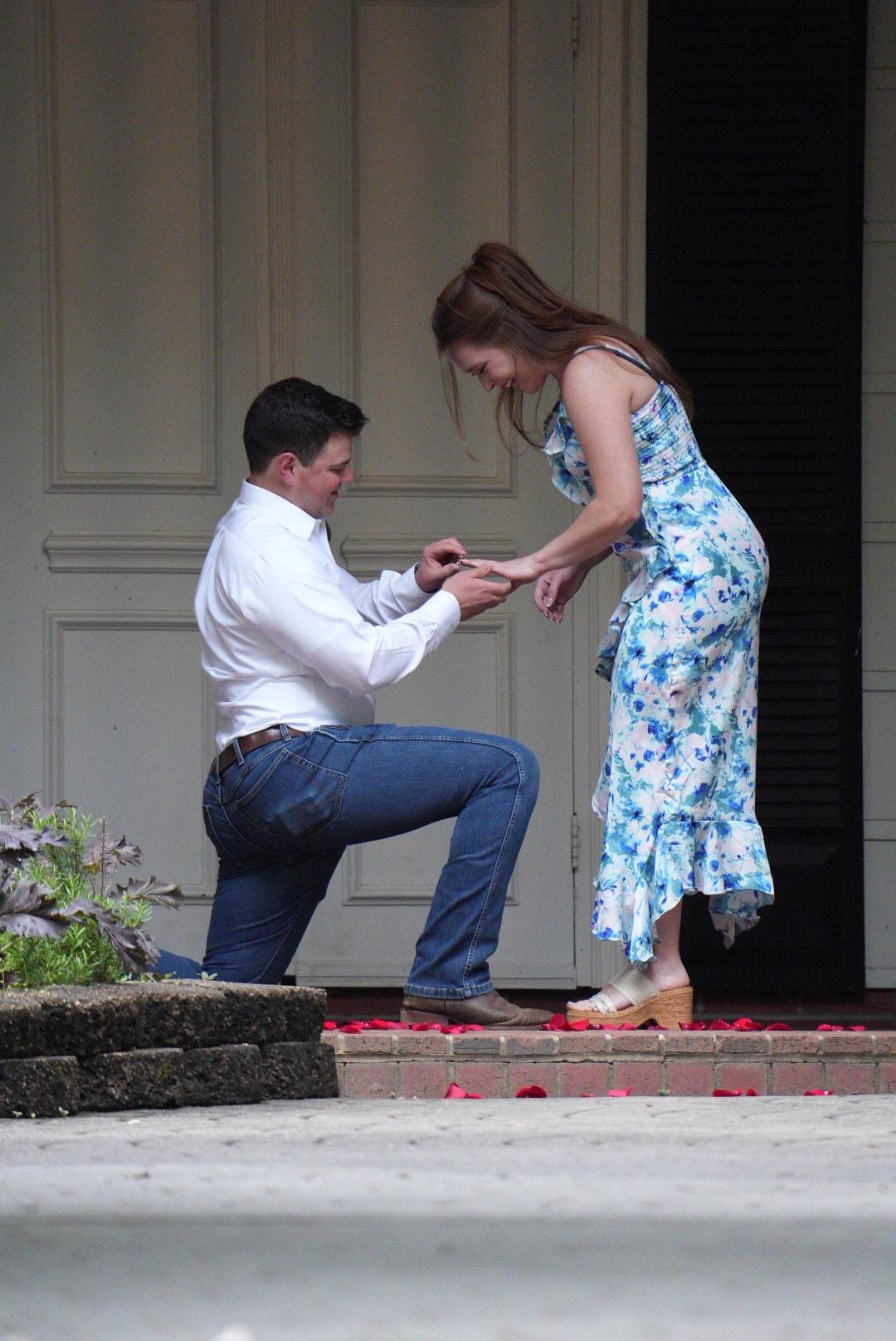 She said yes!
