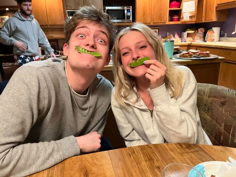 two peas in a pod