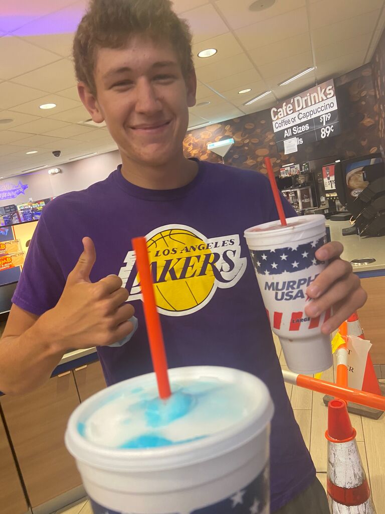 The night that Garland asked Piper to be his girlfriend! They got slushies at the Murphy after, and still do that to this day! A week later, Garland would leave for UofA and Piper would be a senior in High School!